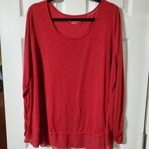 Long sleeve Red shirt